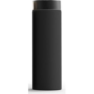 Asobu Le Baton Travel Bottle - Thermosfles - 500 ml - Robuust - Zwart