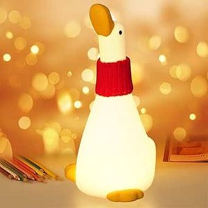 Kindernachtlamp - LED Nachtlamp Voor Kinderen - Dimbaar en Veilig - Leuke Dieren Ontwerpen - Batterij of USB Oplaadbaar