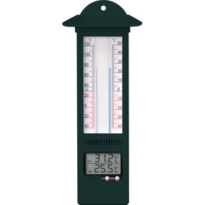 monteren Spin gekruld Digitale min-max thermometer - Weermeters kopen? | o.a Barometers |  beslist.nl