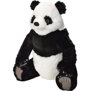 Wild Republic Knuffel Panda Junior 76 Cm Pluche Zwart/wit