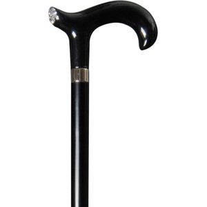 Classic Canes - Bijzondere Wandelstok - Hardhout - 92 cm - Met Swarovski Kristallen