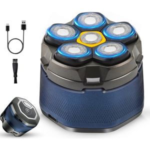 Lexium Skull Shaver - Scheerapparaat Mannen – Trimmer - Tondeuse - Hoofd Kaal Scheren