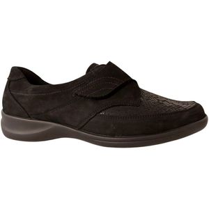 Waldlaufer - Orthotritt M54306 217 001 - Klittenbandschoen - Zwart - Stretch Wijdte M