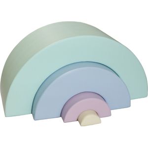 Foam speelset Rainbow - soft play foam blokken - creatief spelen