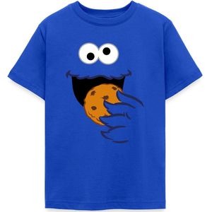 Sesame Street Kostuumontwerp Koekiemonster T-Shirt Tiener
