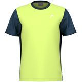 Head - Racket Slice - T-shirt - Geel - Korte Mouwen