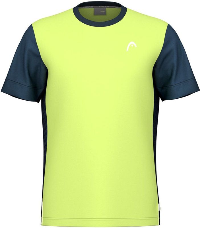 Head - Racket Slice - T-shirt - Geel - Korte Mouwen