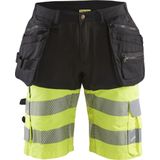 Blaklader High Vis short 1596-1811 - Zwart/High Vis Geel - C60