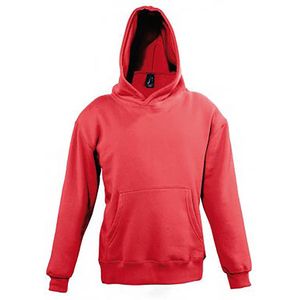 SOLS Kinderen/Kinderen Slam Hooded Sweatshirt (Rood)
