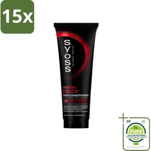 15 x Syoss - Color - Conditioner - Kleurbehoud tot 12 Weken - 250 ml - Grootverpakking - Kleurbehoud - Conditioner Voor Gekleurd Haar - Glans Conditioner - Haarkleur Intensief - Syoss Conditioner