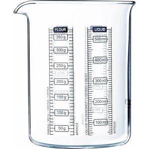 Maatglas, 0,5 liter - Pyrex | Classic Prepware