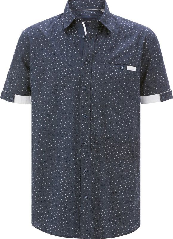 Babista - FIERON - Overhemd - Donkerblauw - Korte Mouwen