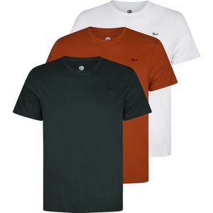 Petrol Industries - Heren 3-pack T-shirts - - Maat XXXL