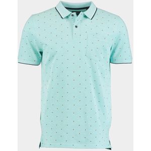 Commander - 3-Knopf-Polo-Shirt - Groen - Korte Mouw