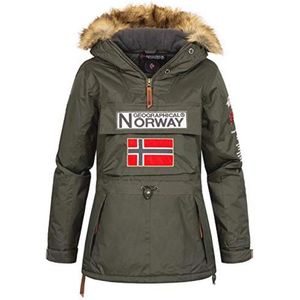 Dames jas met capuchon en kangoeroezak - Waterdicht en thermisch