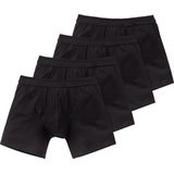 SCHIESSER - Boxershorts - Verpakking van 4 - Krijtstreeppatroon