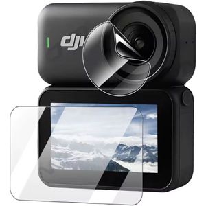 Screenprotectors geschikt voor DJI Osmo Nano – Screenprotector set – Gehard glas voor LCD-scherm + Lensfolie – Kras- & Barstbestendig – Complete set – 1x LCD & 1x Lens – TechDefend