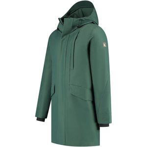 Travelin' Janson Heren - Parka Winterjas - Waterdicht - Donkergroen