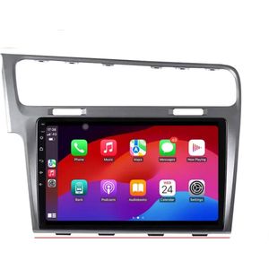 geschikt voor VW Volkswagen Golf 7 | ZILVER / LICHT GRIJS | 2012 - 2020 | Carplay & Android auto | 2GB & 32GB | Autoradio met navigatie | Radio scherm | 2012 2013 2014 2015 2016 2017 2018 2019 2020 | r line tsi gtd