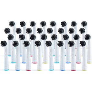 My Care + Opzetborstel 32 stuks - Vervangende borstels voor Oral B - Charcoal