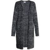 Gebreid Vest - Sivene - Mélange - Lange Mouwen - Normale Pasvorm