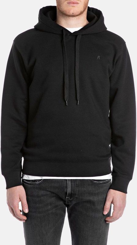 Replay M3103.000.23832 Hoodie Zwart Man