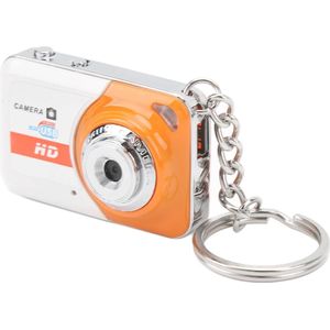 Compacte HD Mini-beveiligingscamera met Bewegingsdetectie en Videorecorder voor Fietsen en Thuis