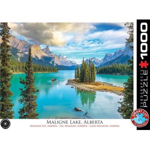 Puzzel - Maligne Lake Alberta (1000)