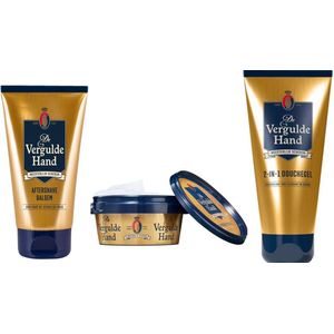 De Vergulde Hand - Scheerzeep + Aftershave Balsem + Douchegel
