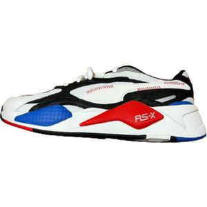 Puma - RS X3 Reflective - Sneakers - Wit/Rood/Zwart/Blauw -Maat 44