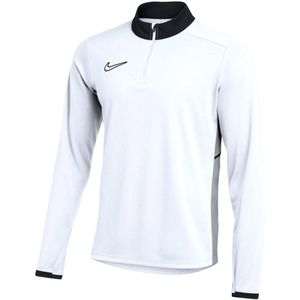 Nike - Academy 25 - Trainingstrui - Wit Zwart Grijs - 1/4-Zip