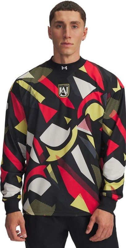 Under Armour - Longsleeve 96 Terrace Goalie Jsy - Grijs - Sportshirt