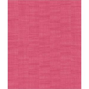 Botanical uni roze behang (vliesbehang, roze)