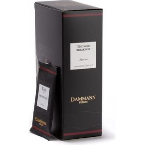 Dammann Frères - Breakfast tea 24 verpakte theezakjes - Zwarte thee - Ontbijtthee - Assam, Ceylon en Darjeeling