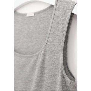 Oroblu Dames Perfect Line Cashmere Tank Top Grey Melange