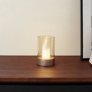 Lindby - Lumana - LED Tafellamp - Amber - Draagbaar