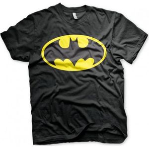 DC Comics Batman Unisex Tshirt -5XL- Signal Logo Zwart