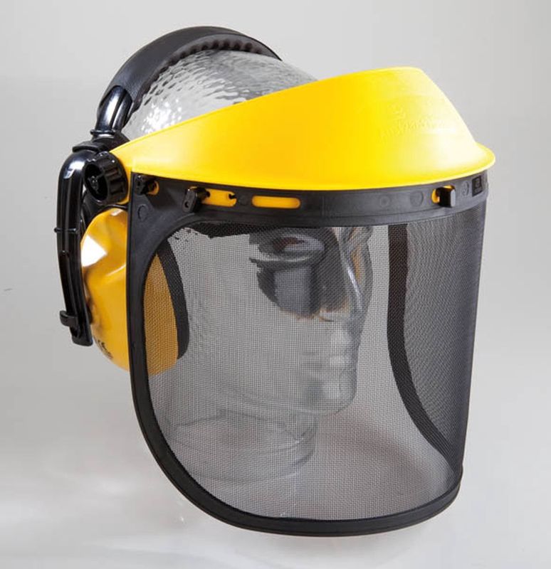 Westfalia Hoofdbescherming set: gehoorbescherming en gezichtbescherming