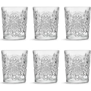 Drinkglazen - Transparant - Glas - Set van 6