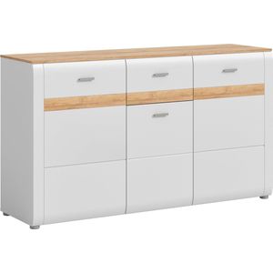 Rootz Dressoir - Hout - GRIJS - Systematic Living - Afmetingen ca. 150x86x43 cm - Tijdloos design - Duurzame productie