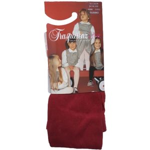 Trasparenzine kinderpanty Jolie maat 11/12 152/164 rubino