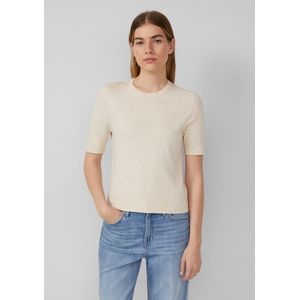 s.Oliver - Trui - Lichtbeige - Knitwear - Ronde Hals