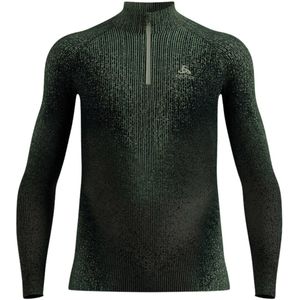 Odlo - Blackcomb Eco - Thermoshirt - Zwart - Turtle Neck - Half Zip