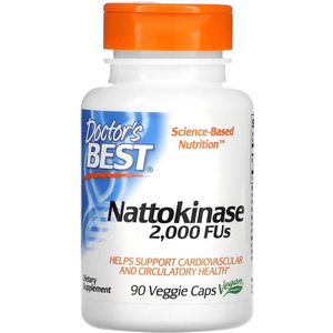 Doctor's Best - Nattokinase - Enzym - 2000 FU - Vegetarisch