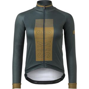 AGU Polartec Alpha Thermo Fietsjack II SIX6 Dames - Groen - M - Extra isolerende binnenkant - Winddicht en waterafstotend - Gerecyceld Polyester