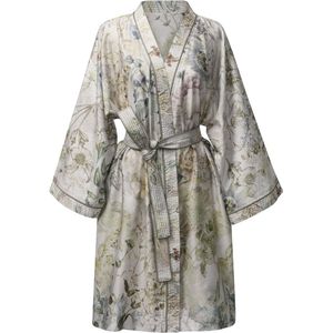 Kardol - The Retreat - Kimono - Grijs - Katoen-satijn