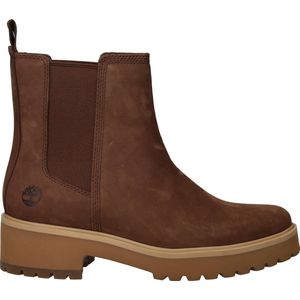 Timberland - CARNABY COOL MID CHELSEA BOOT - Enkellaarsjes - Medium Brown Nubuck - Veterschoenen
