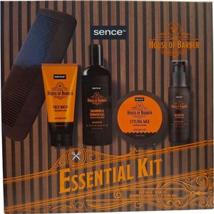 Sence Giftset Essential Kit House Of Barber Baardset voor mannen 5-delig