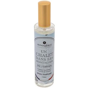 Atmosphera Interieurspray - hout en kasjmier - 100 ml - roomspray - parfum