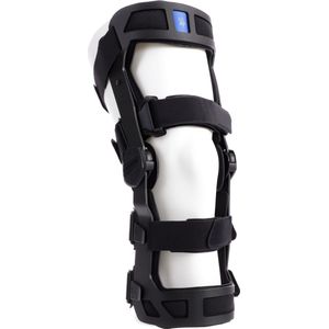Kniebrace - Rigide - Zwart - Aluminium - Voor Instabiele Knie